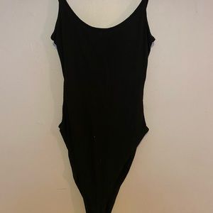 F21 Women’s S Black Bodysuit